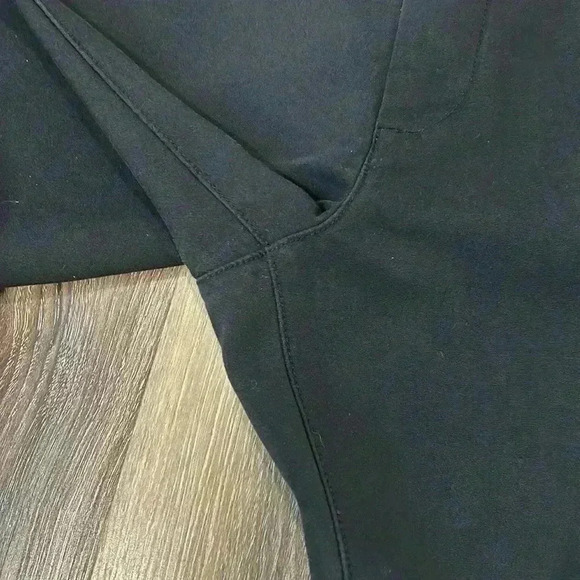 Zara women’s black trouser pants button up w/zipper size xl. Cotton/polyester - Picture 4 of 15